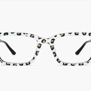 Leopard Print Women's Pair Eyeware Glasses TOPPER